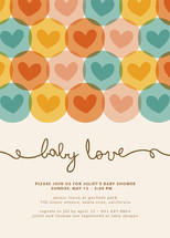 Baby Love Baby Shower Invitations