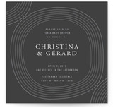 Asian Circles Baby Shower Invitations