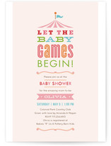 Let the Games Begin! Baby Shower Invitations