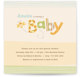 Quilting Bee Baby Shower Invitations