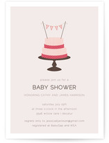 Baby Cake Baby Shower Invitations