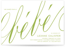 An Evening for the Baby Baby Shower Invitations