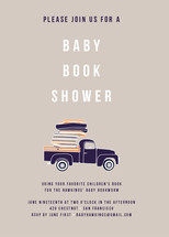 Baby Book Shower Baby Shower Invitations