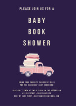 Baby Book Shower Baby Shower Invitations