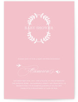 La Couronne Baby Shower Invitations