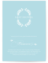 La Couronne Baby Shower Invitations