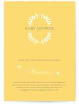 La Couronne Baby Shower Invitations