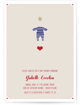 Le Petit Pyjama Etoile Baby Shower Invitations