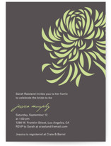 Bridal Blooms Bridal Shower Invitations