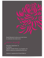 Bridal Blooms Bridal Shower Invitations