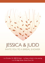 Finally Together Bridal Shower Invitations