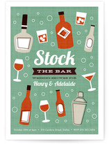 Spirited Bridal Shower Invitations