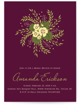 Love in a Spiral Bridal Shower Invitations