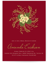 Love in a Spiral Bridal Shower Invitations