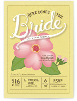 Blossoming Bride Bridal Shower Invitations