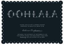 Ooh La La Chic Bridal Shower Invitations