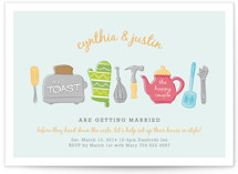 Toast the Happy Couple Bridal Shower Invitations