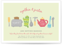 Toast the Happy Couple Bridal Shower Invitations