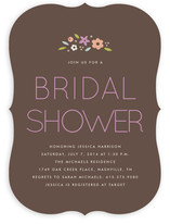 Simply Floral Bridal Shower Invitations
