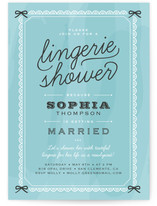 Boudoir Bridal Shower Invitations