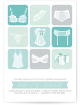 Ribbons and Lace Bridal Shower Invitations