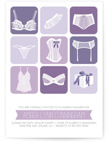 Ribbons and Lace Bridal Shower Invitations
