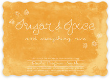 Sugar and Spice Bridal Shower Invitations