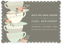 Time for Tea Bridal Shower Invitations