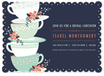 Time for Tea Bridal Shower Invitations