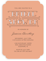 Bliss Bridal Shower Invitations