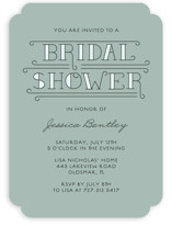 Bliss Bridal Shower Invitations