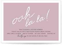 Make Her Blush Bridal Shower Invitations