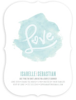 Love in Watercolor Bridal Shower Invitations