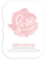 Love in Watercolor Bridal Shower Invitations