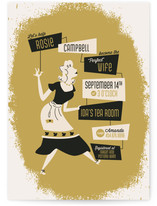 Susie Homemaker Bridal Shower Invitations