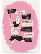 Susie Homemaker Bridal Shower Invitations