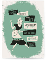 Susie Homemaker Bridal Shower Invitations