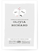 Cooking Up Love Bridal Shower Invitations