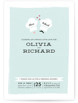 Cooking Up Love Bridal Shower Invitations