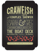 Crawfish & Couples Bridal Shower Invitations