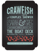 Crawfish & Couples Bridal Shower Invitations