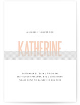 Revealing Bridal Shower Invitations