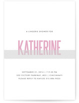 Revealing Bridal Shower Invitations