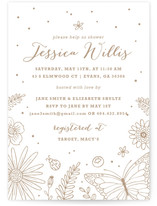 Wildflowers Bridal Shower Invitations