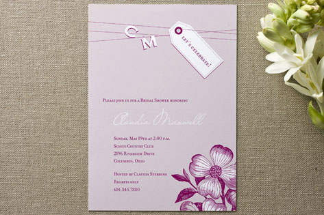Charmed Bridal Shower Invitations