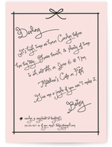 Pass the Macaroons, Darling Bridal Shower Invitations