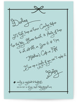 Pass the Macaroons, Darling Bridal Shower Invitations