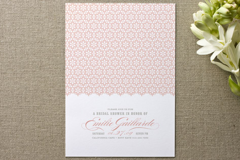 Ella-gant Bridal Shower Invitations