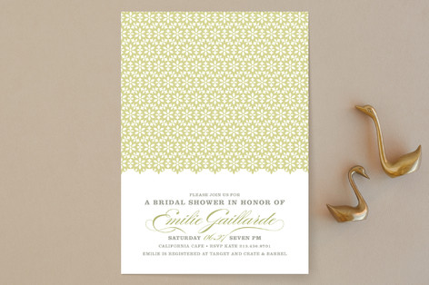 Ella-gant Bridal Shower Invitations