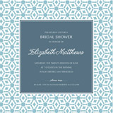 Elegantly Simple Bridal Shower Invitations